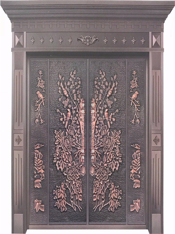 豪華銅門